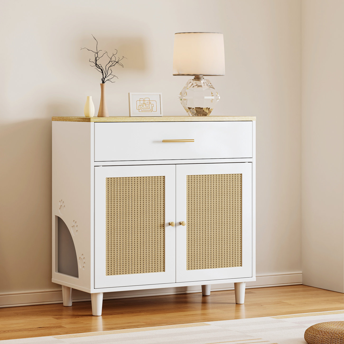 Bay Isle Home Aaria Accent Cabinet Wayfair